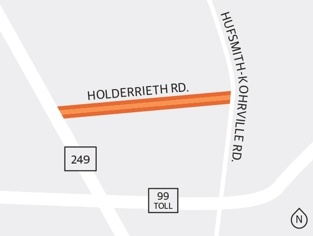 Holderrieth Road improvements under design