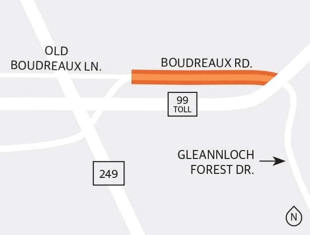 Harris County Precinct 4 studying Boudreaux Road improvements