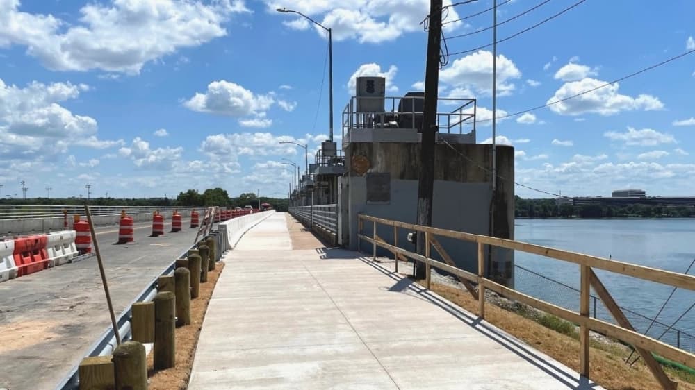 Path along the west side of the Longhorn Dam now open to the public