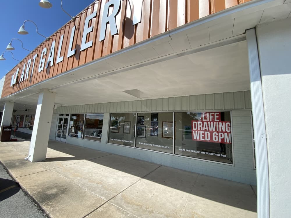 Tiemann Art Gallery is located at 1706 N. Mays St., Round Rock.
