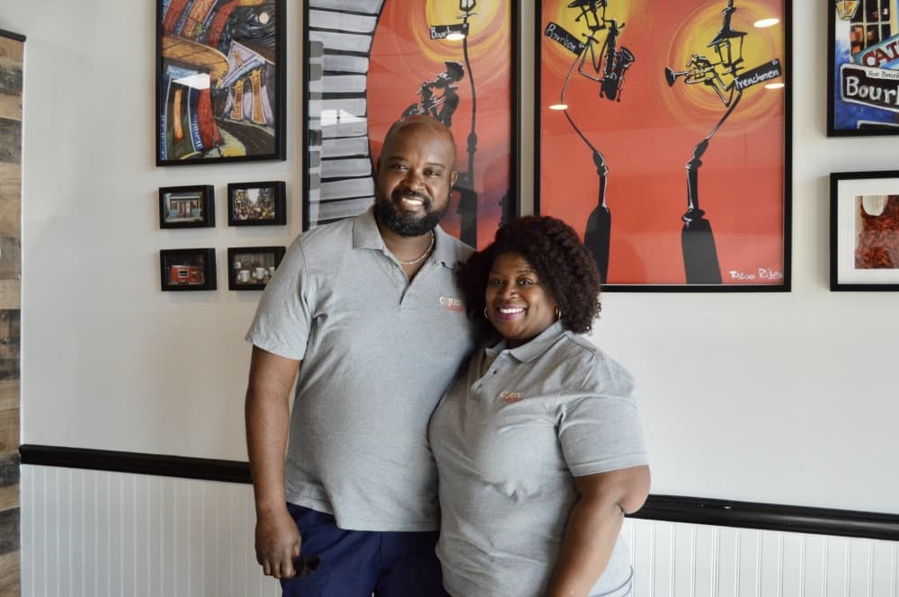 Steven and Shantrese Gillam opened Cajun Skillet as a catering company in 2016. (Taylor Girtman/Community Impact Newspaper)