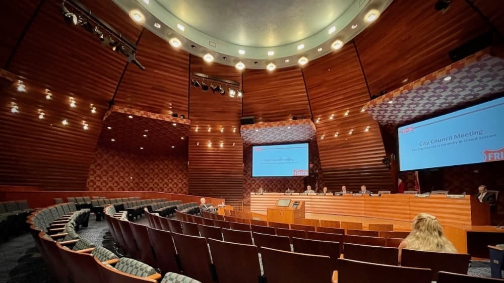 Frisco considering renovations and repairs to City Council chambers