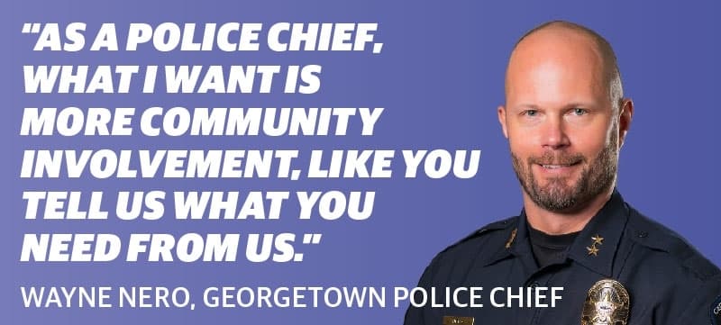 Georgetown police initiative aims to bolster relationships with community