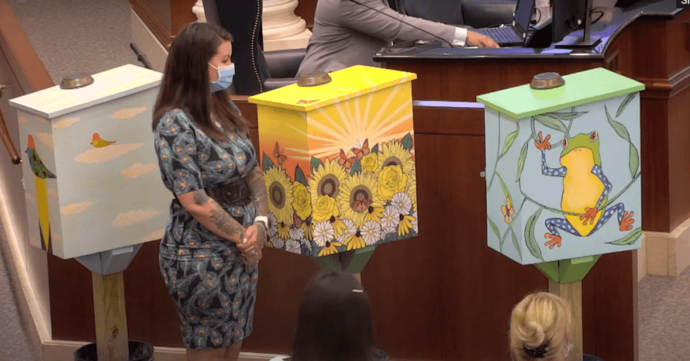 Decorative mental health resources now installed throughout Sugar Land