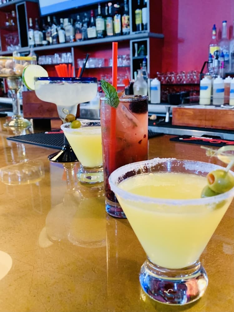 Fuego Latino Gastropub serves a variety of Latin American signature cocktails made with fresh lime & natural fruit juice. (Courtesy Fuego Latino Gastropub)
