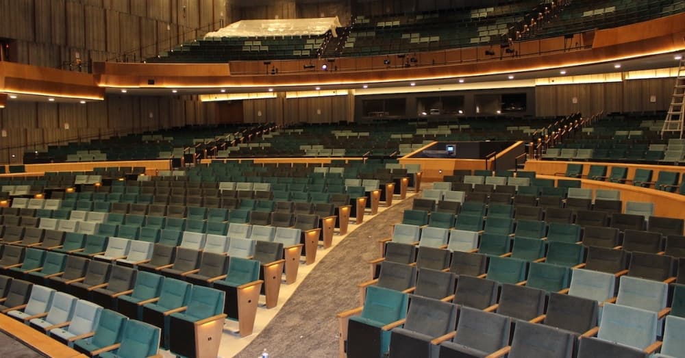 Theater seats.