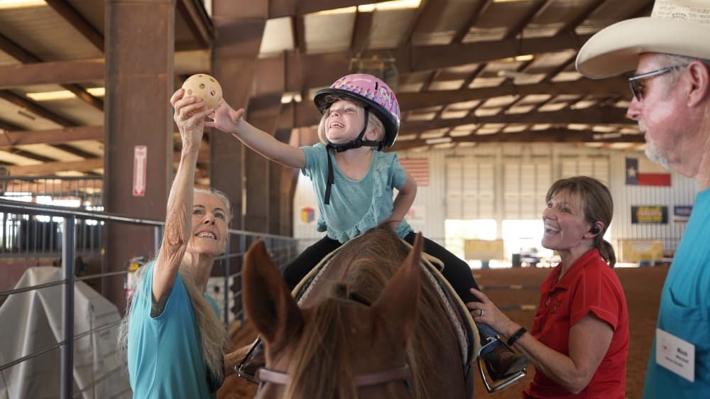 Established in 1998, ROCK, Ride on Center for Kids is a non-profit serving the Central Texas area to help heal individuals with horses. (Courtesy ROCK)