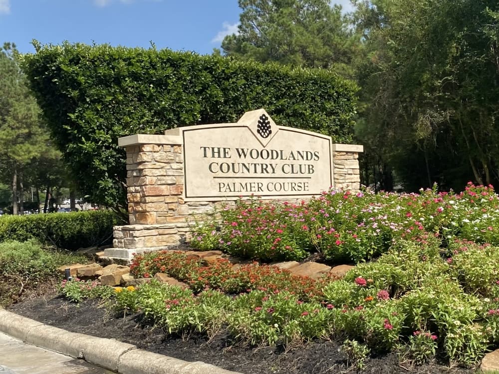 The Woodlands Country Club is located near Cochran's Crossing. (Ally Bolender/Community Impact Newspaper)