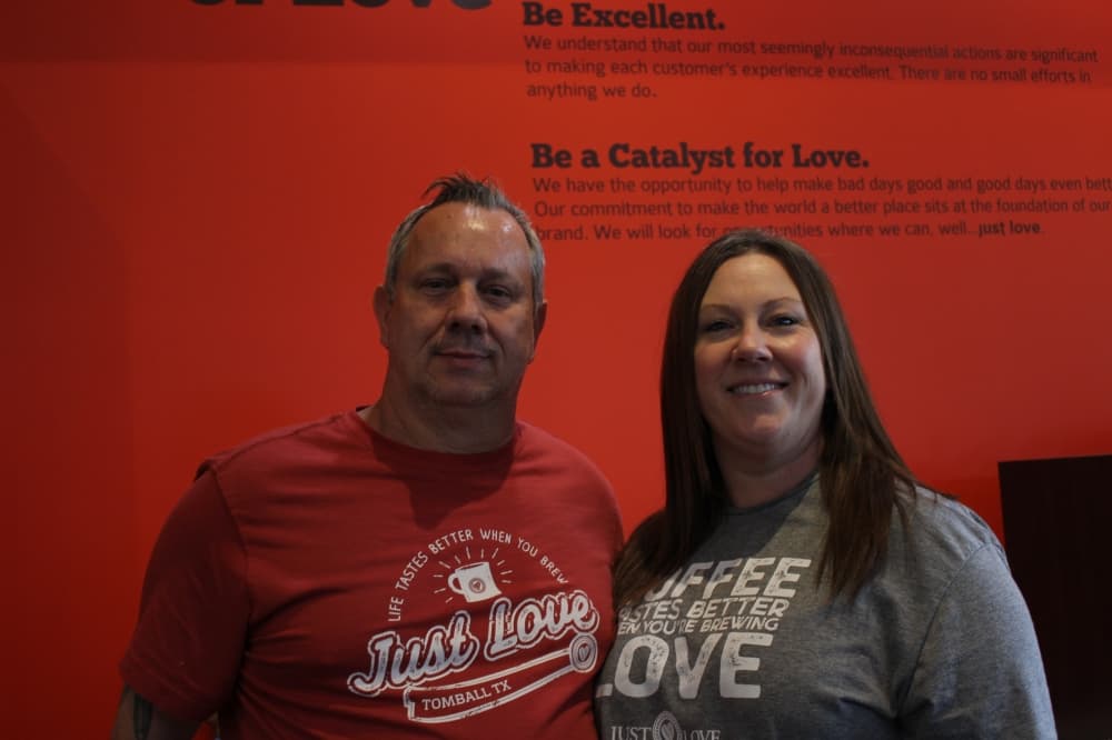 Couple gives back to Tomball community via Just Love Coffee Cafe