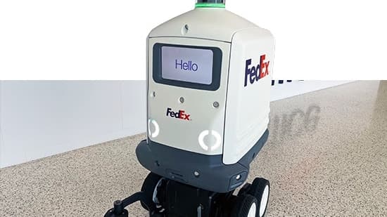 Richardson serves as test location for home delivery robot