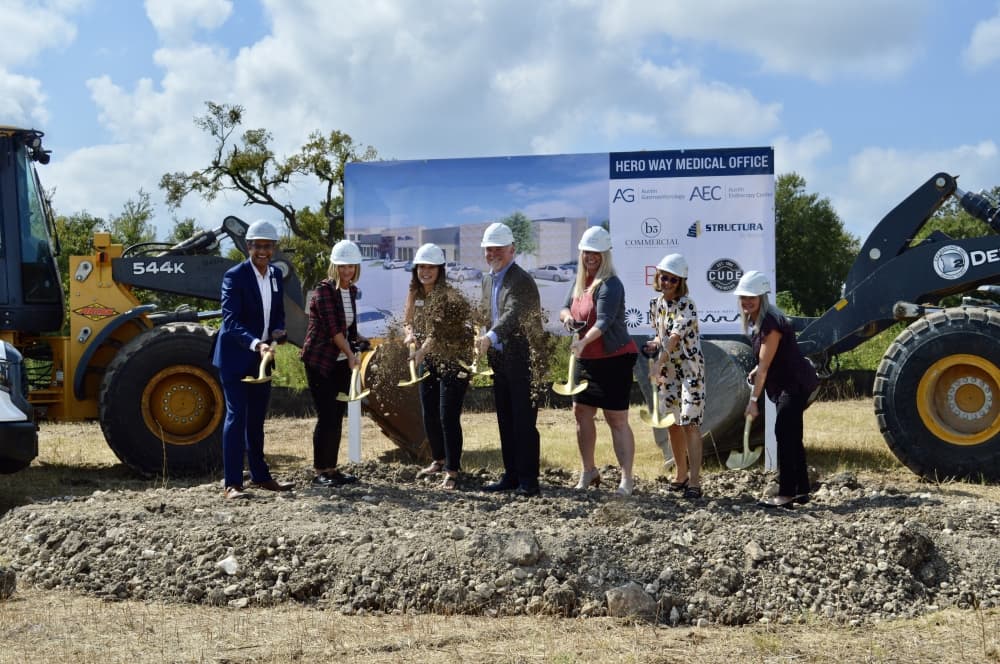 Hero Way Medical Office development breaks ground in Leander
