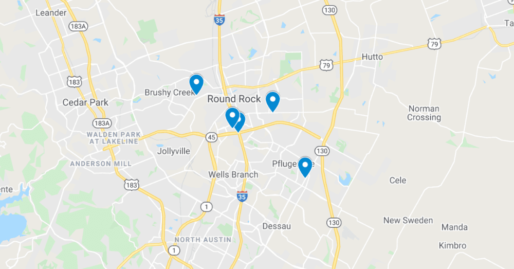 5 commercial permits filed for renovation and alteration in Round Rock and Pflugerville
