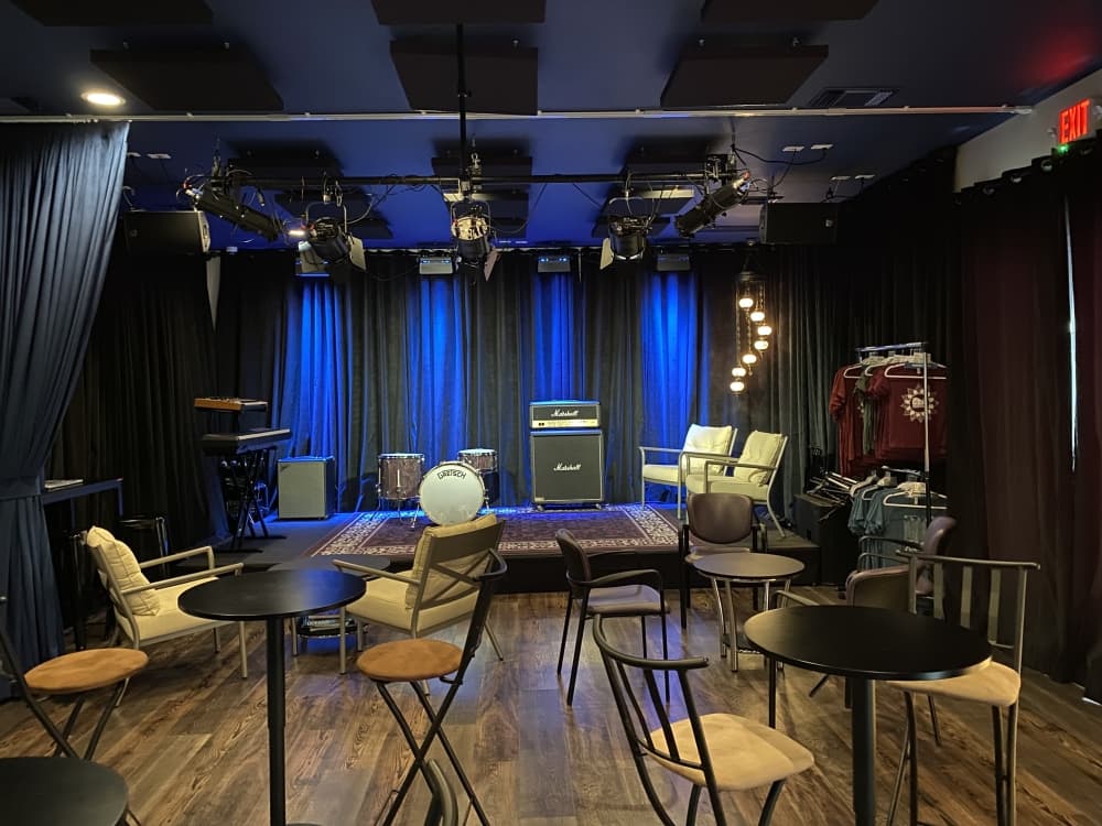 The school books local bands to record live shows and music videos in addition to hosting student performances. (Trent Thompson/Community Impact Newspaper)