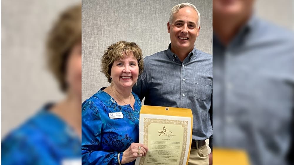 City of Georgetown marks day for local non-profit