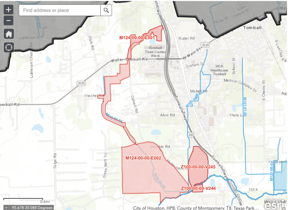 Phase 1 of drainage project near Hwy. 249, FM 2920 nears completion following delay