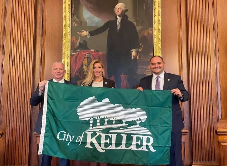 City of Keller’s family-friendly mission recognized at U.S. Capitol