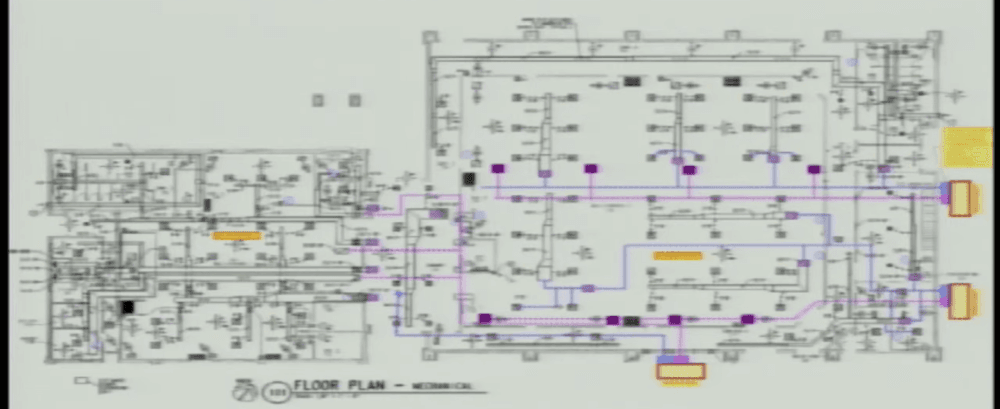 The proposed layout and plan for the Civic Center HVAC project. (Courtesy City of Schertz) 