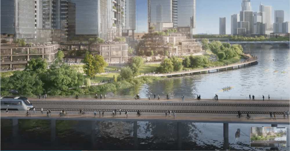 The development still needs to go through several more steps until it is given final approval from City Council. (Rendering courtesy Austin Environmental Commission)