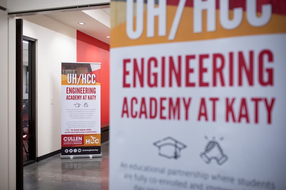 The engineering academy is in its second year at the UH at Katy campus. 