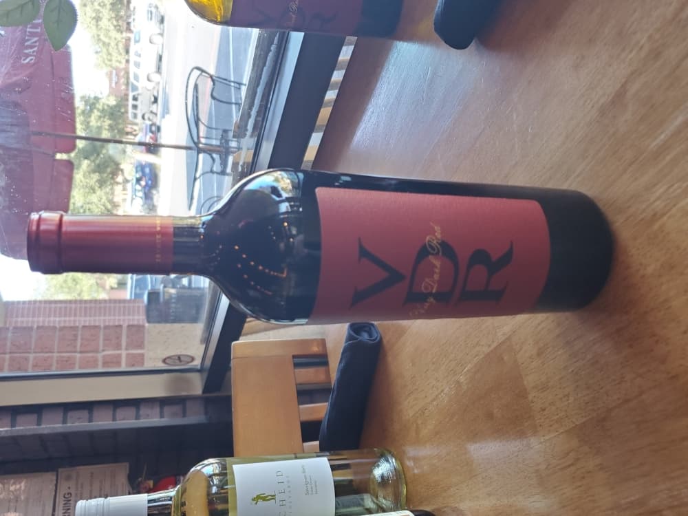 The VDR Proprietary Red Blend Monterey CA ($12 glass/ $36 bottle) is a signature wine offered at The Purple Garlic. (Jarrett Whitener)
