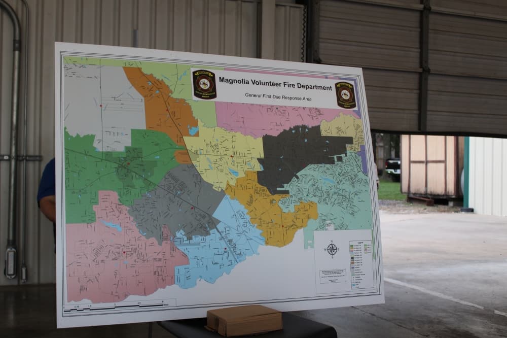 Montgomery County ESD 10 operates nine stations in the Magnolia area. (Chandler France/Community Impact Newspaper)