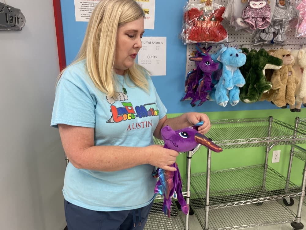 Owner Lynelle Sylliaa said she tries to make each child’s birthday special. (Darcy Sprague/ Community Impact Newspaper)