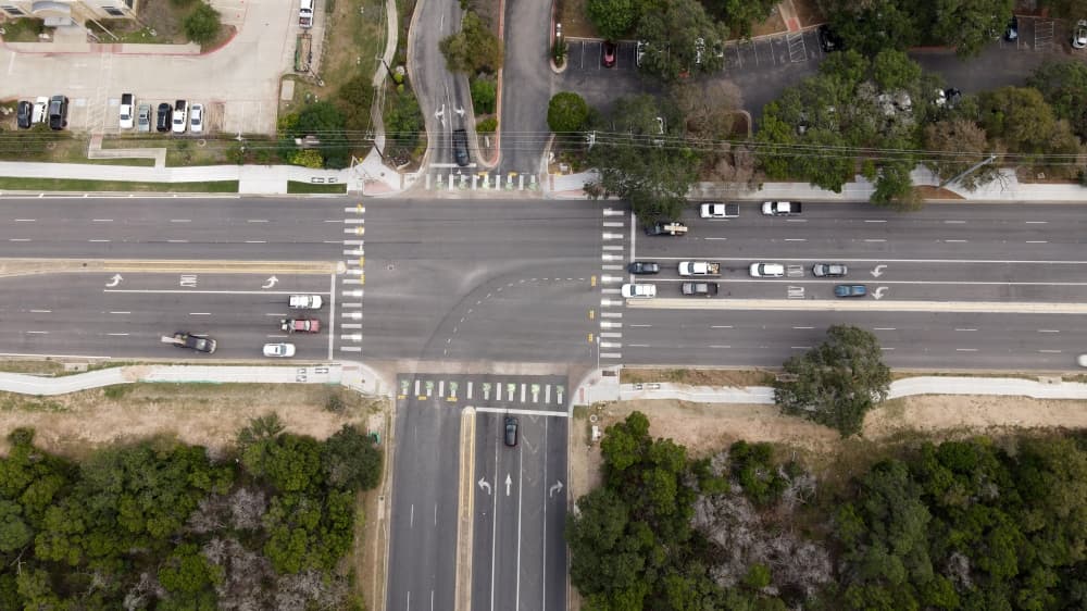 Safety improvement project at Braker Lane and Stonelake Boulevard wraps up