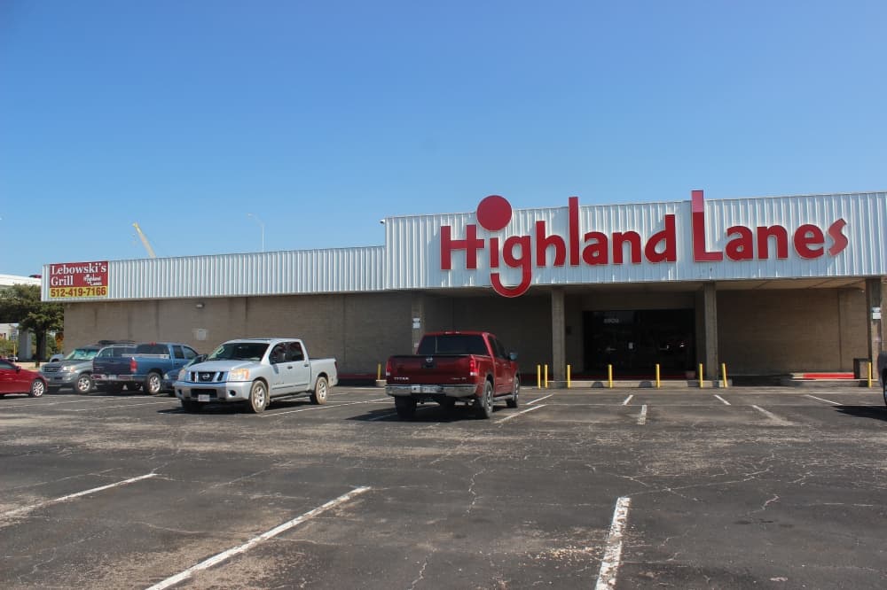 Lebowski's Grill has a North Austin location inside the Highland Lanes bowling alley. (Olivia Aldridge/Community Impact Newspaper)