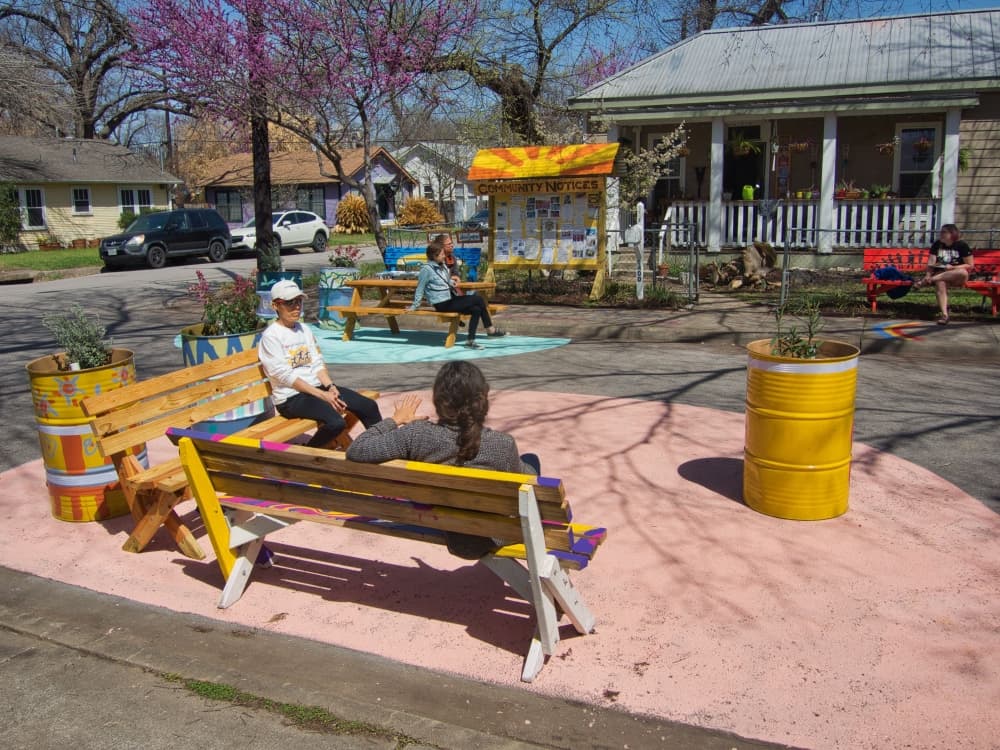 The plan was piloted in Austin during the pandemic. (Courtesy Living Streets)