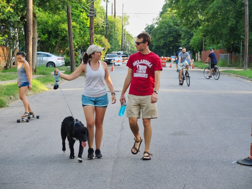 The plan aims to increase foot traffic on streets. (Courtesy Living Streets)