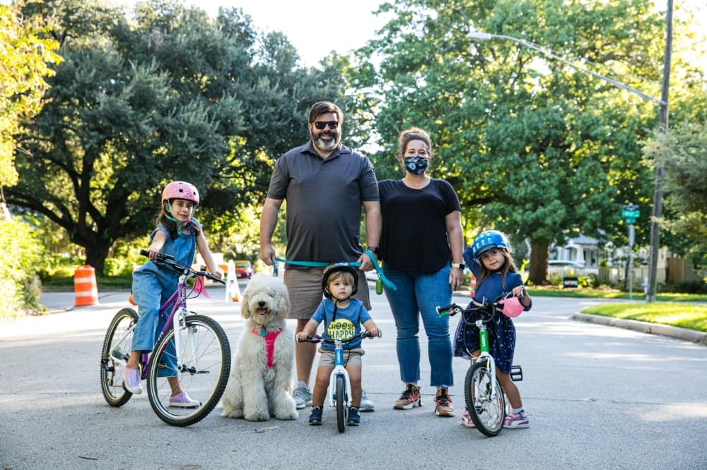 The plan calls for traffic control methods to make streets safer for mixed use. (Courtesy Living Streets)
