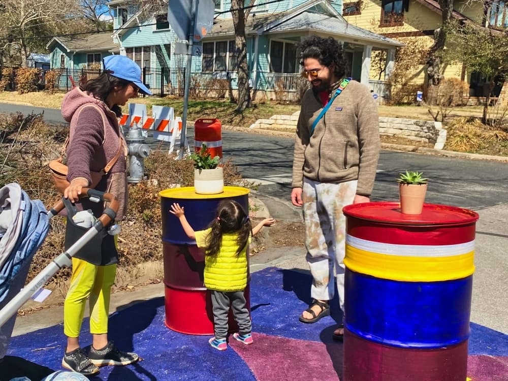 The plan is already being tested in parts of Austin. (Courtesy Living Streets)