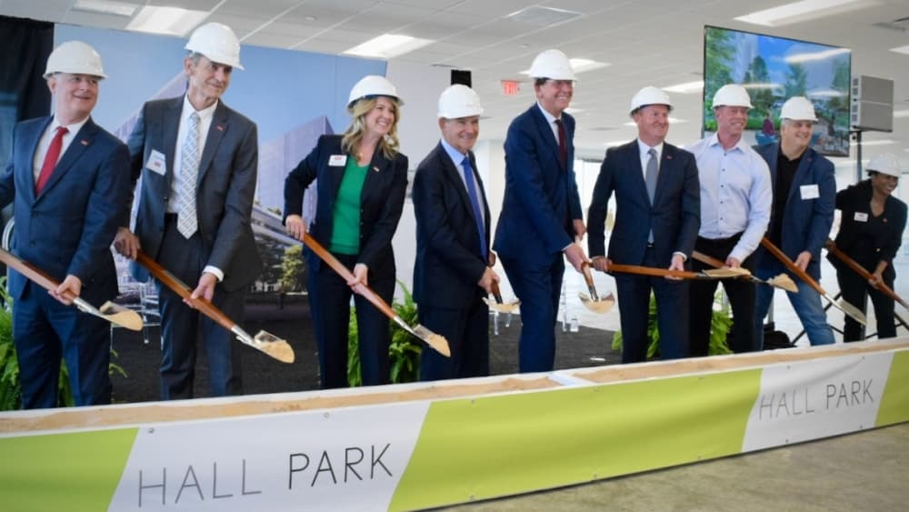 The 'quintessential example of redevelopment': Hall Group kicks off work on $7B master plan for Frisco office park