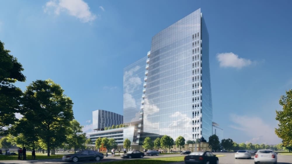 rendering of building