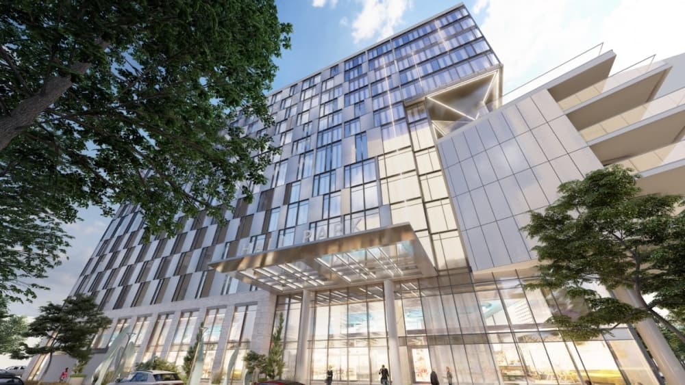 rendering of building