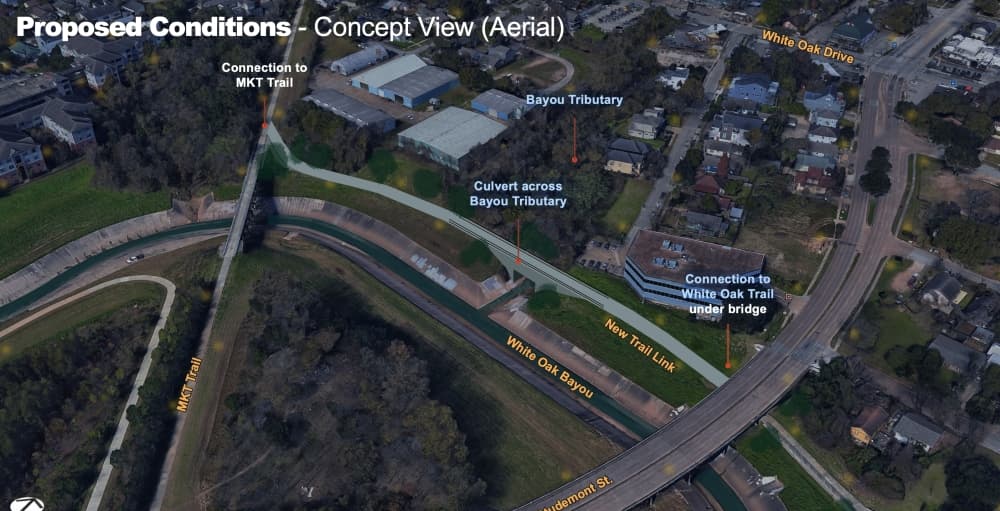 Construction to start Nov. 1 on MKT Trail extension in the Heights