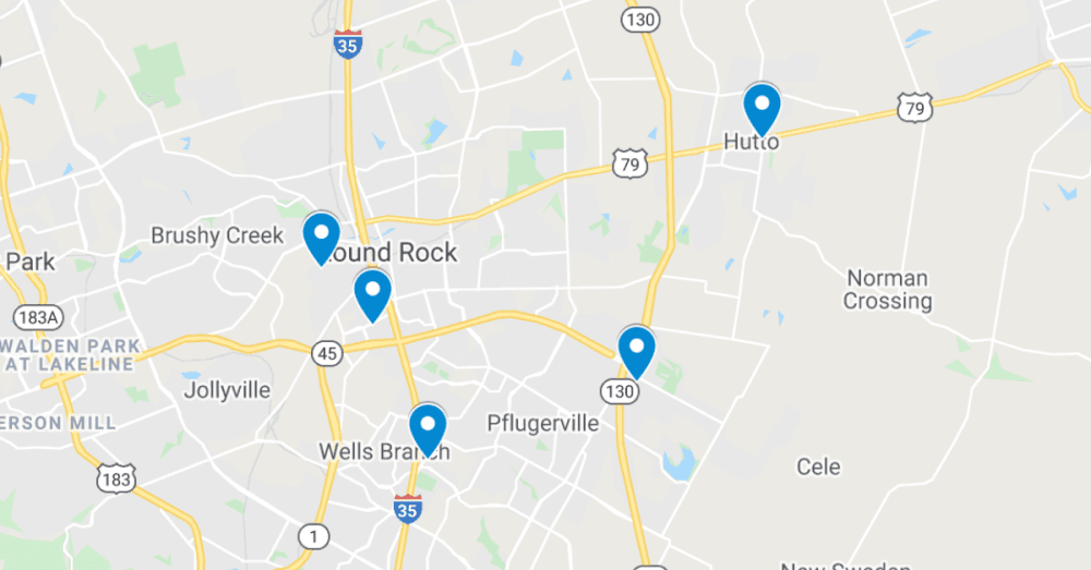 See the 5 latest commercial projects filed in Round Rock, Pflugerville and Hutto, including renovations to Chisholm Trail Middle School