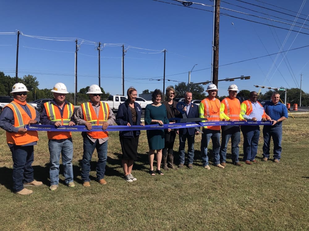 State highway crews complete RM 2222 road widening project