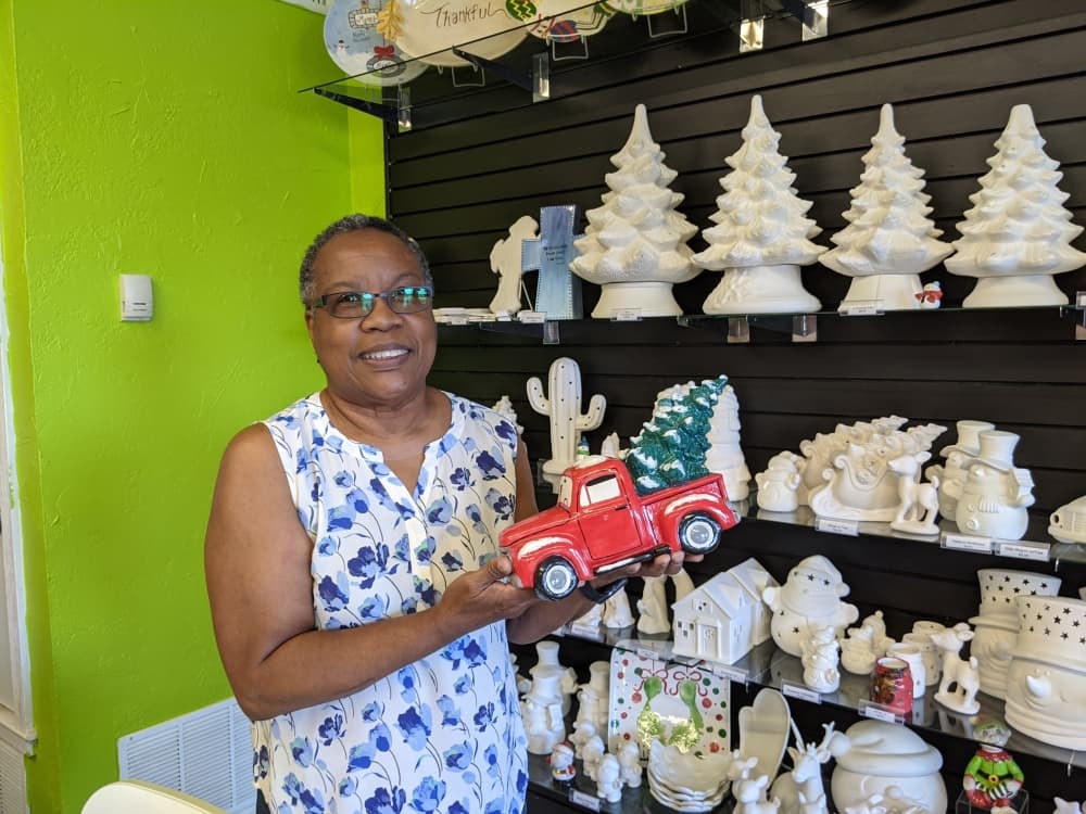 Paint-your-own-pottery studio Ceramics N More in Pflugerville encourages creativity and self-expression