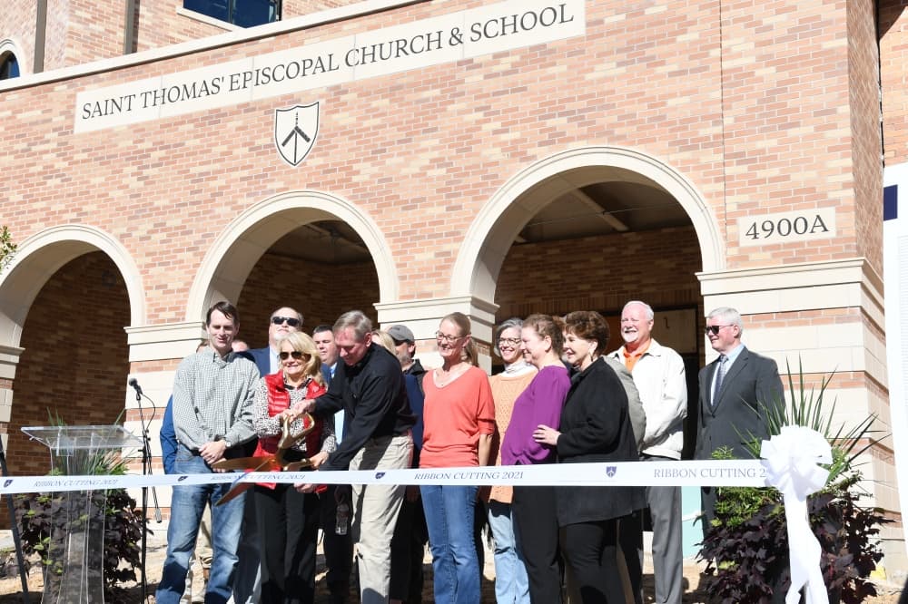 Saint Thomas' Episcopal Church and School celebrates current, future openings in renovated campus
