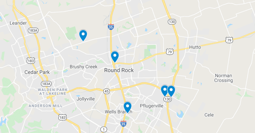 See the 5 latest commercial projects filed in Round Rock and Pflugerville, including new AutoZone