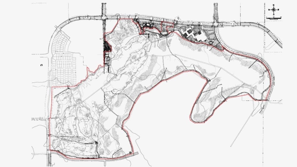 Frisco City Council on Nov. 2 outlined plans to expand the city’s first tax increment reinvestment zone, which encompasses Stonebriar Centre mall, by just over 585 acres for three public golf courses associated with PGA Frisco. (Courtesy city of Frisco)