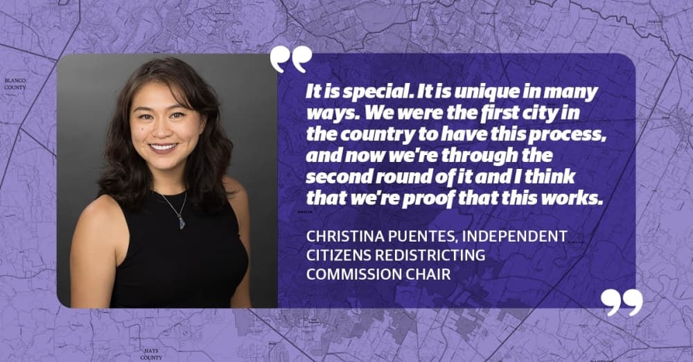 Q&A: Austin's redistricting commission chair talks process, challenges of citizen-led mapping effort