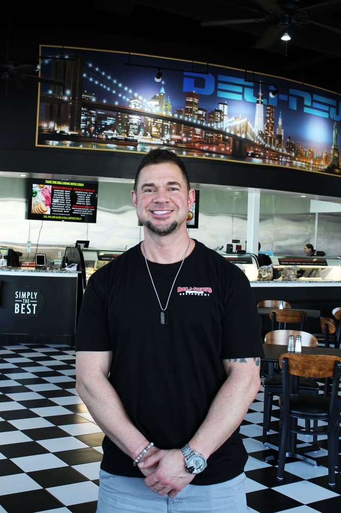 Jeff Webster is the generaal manager of Deli News Frisco. (Karen Chaney/Community Impact Newspaper)
