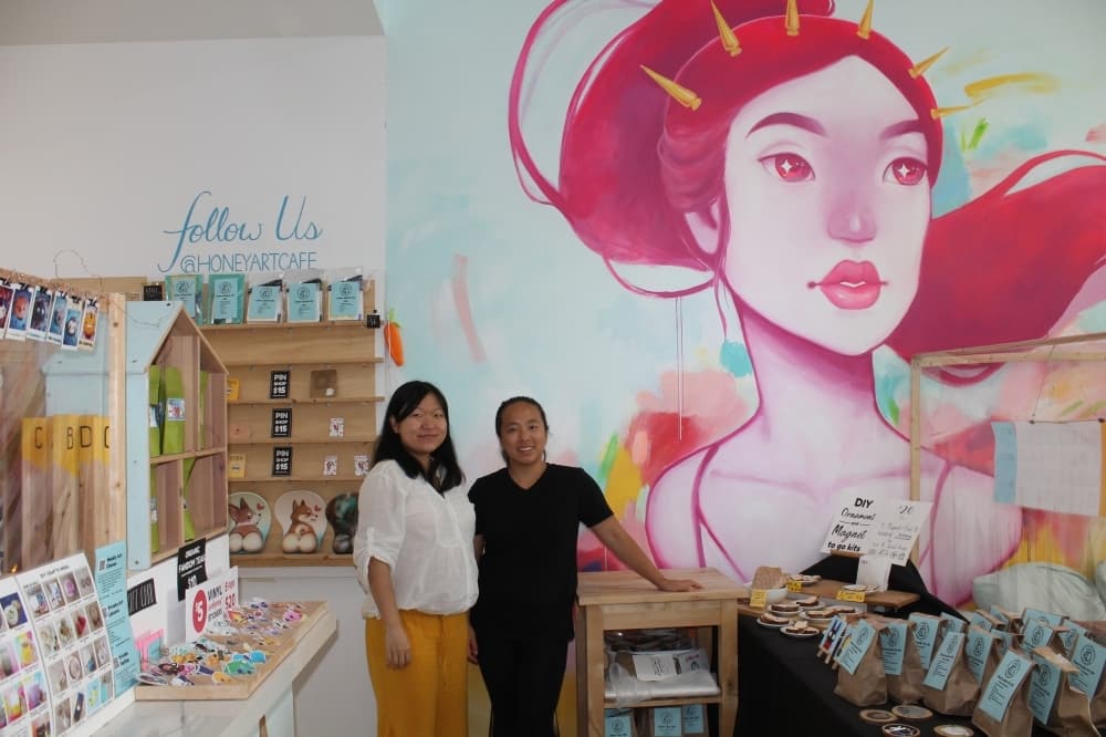 Upper Kirby business Honey Art Cafe brings together passion, joy for art