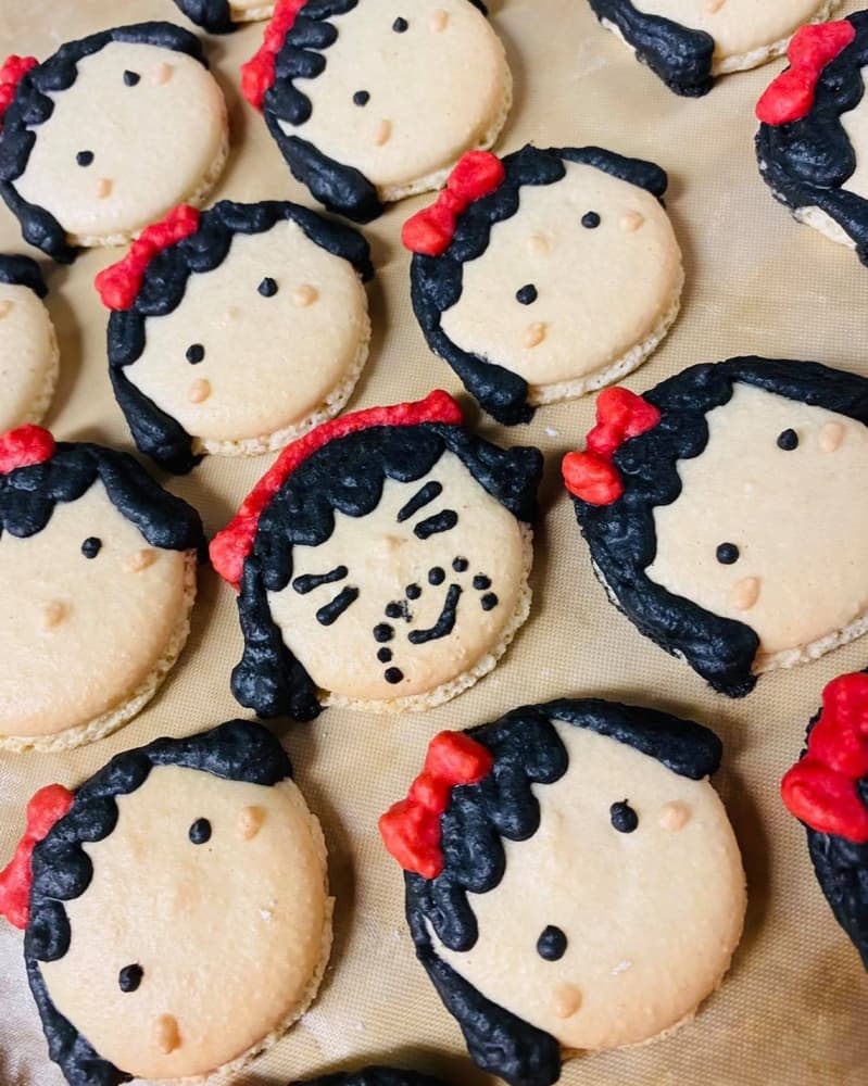 Macarons are one of the many specialty food items that the cafe offers. (Courtesy Honey Art Cafe)