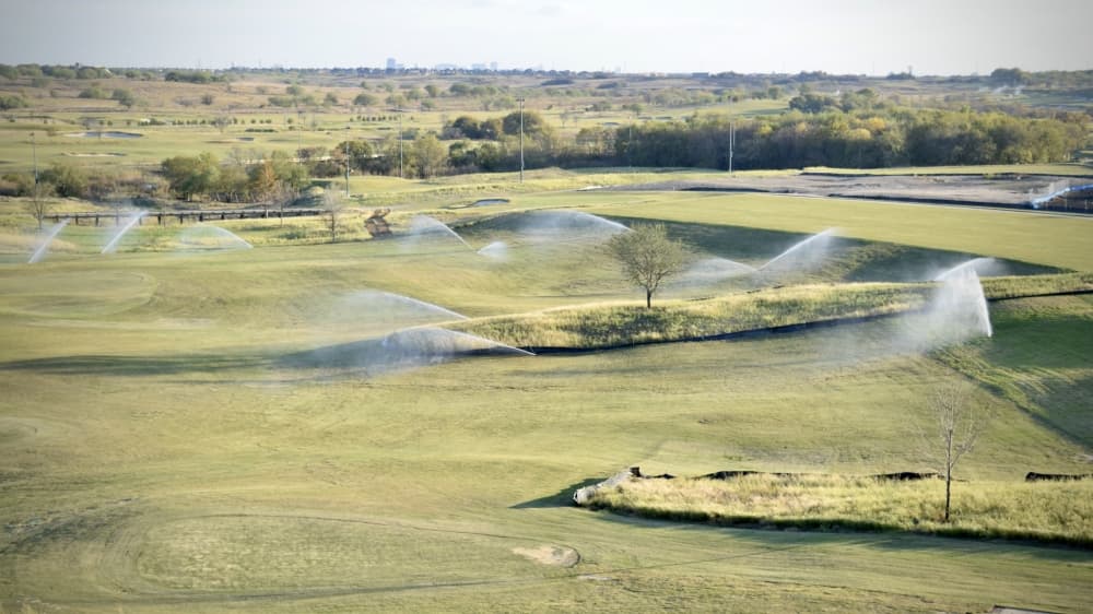 PGA of America executives described the surrounding golf courses as an ocean of rolling hills. (Matt Payne/Community Impact Newspaper)