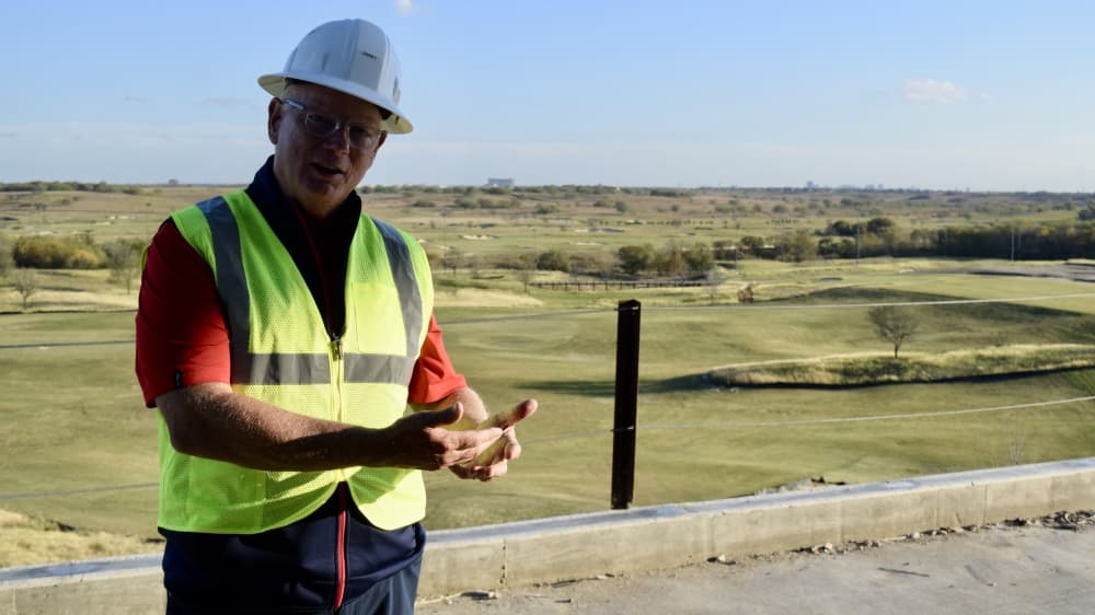 Jimmy Terry, senior director of PGA Golf Properties, said he hopes to inspire all who visit to explore golf. He also said several attractions will appeal to non-golfers. (Matt Payne/Community Impact Newspaper)