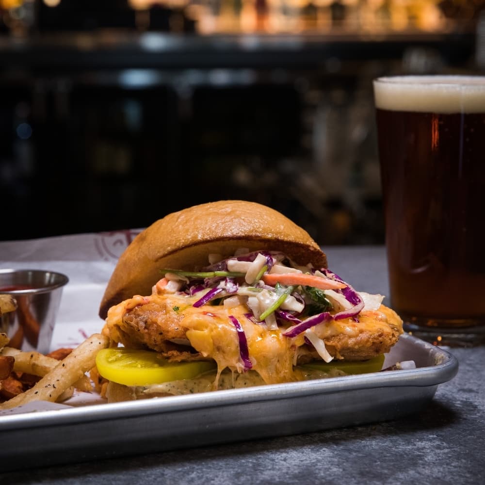 Southern Crispy Chicken Sandwich, $13.99 (Courtesy Jack Allen's Kitchen)