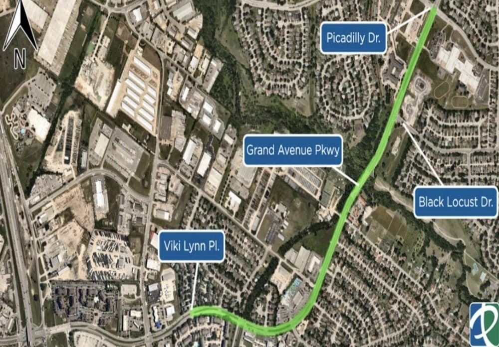 Pflugerville officials advance project to reconstruct Grand Avenue Parkway